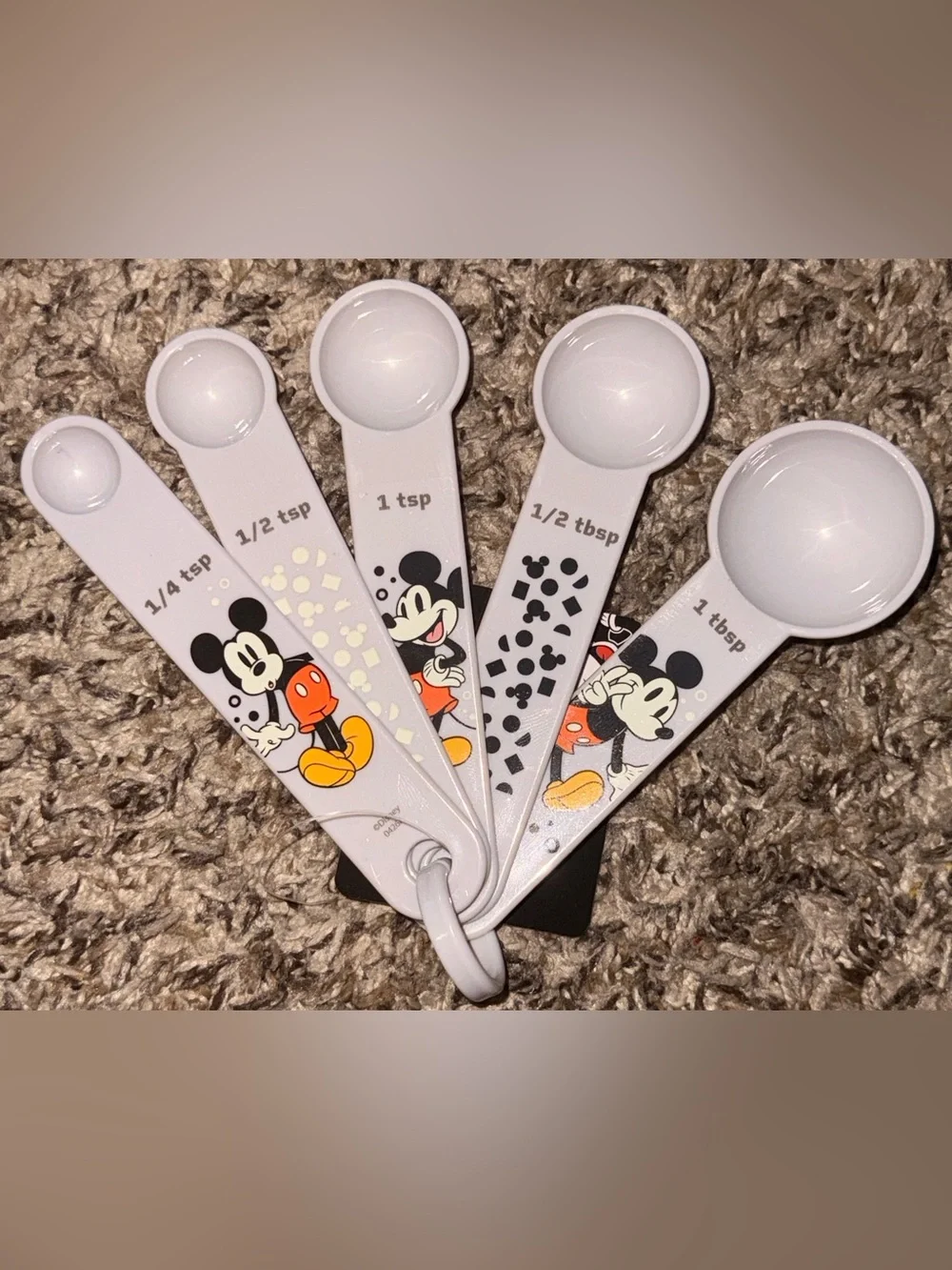 Disney Mickey and Minnie Mouse - Kitchen Set, Sponge Holder, Spatula, Towel